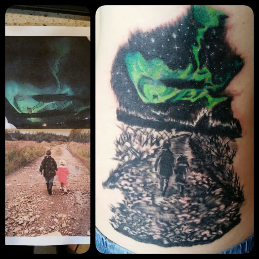 Explore granddaughter tattoo ideas for grandma, creative tattoo ideas in Copperas Cove, available at Black Moon Tattoo Company