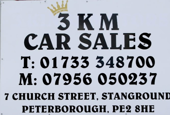 Reviews of 3 KM Car Sales Ltd in Peterborough - Car dealer