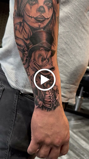 Explore aladdin tattoo ideas, creative tattoo ideas in Scottsdale, available at Victorum Tattoo shop