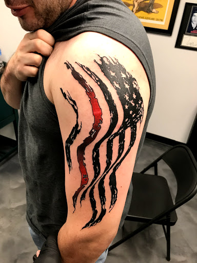 Explore ghost cat tattoo ideas, creative tattoo ideas in Tallmadge, available at Killjoy tattoo