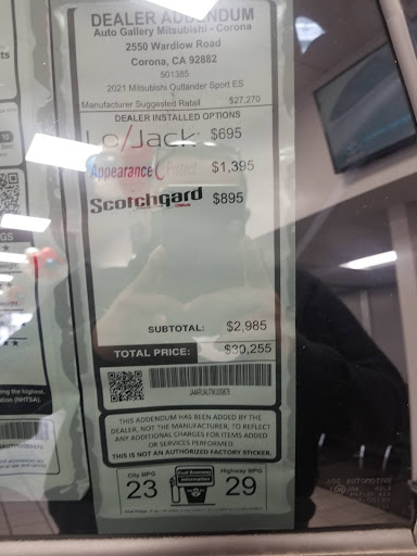 Mitsubishi Dealer «Auto Gallery Mitsubishi - Corona», reviews and photos, 2550 Wardlow Rd, Corona, CA 92882, USA