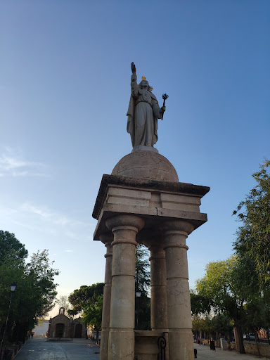 Sagrado Corazón de Jesús, Escultura en Villanueva de los Infantes,Ciudad Real