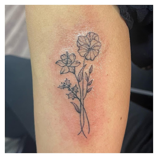Explore tattoo ideas quarter sleeve, creative tattoo ideas in Vermillion, available at IKTOMI-INK Tattoo Experience
