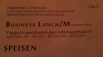 Hüftgold à Berlin menu