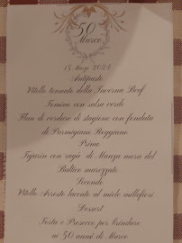 Taverna Beef à Villarbasse menu