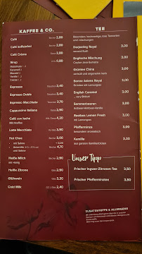 Menu / carte de Cafe Del Sol Siegen à Siegen
