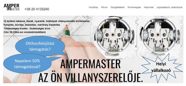 AmperMaster villanyszerelő - Vác