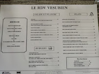 Menu / carte de Rendez-Vous Vésubien à Roquebillière