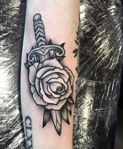 Explore small fishing tattoo ideas, creative tattoo ideas in Cottonwood, available at Ink Impression Tattoo