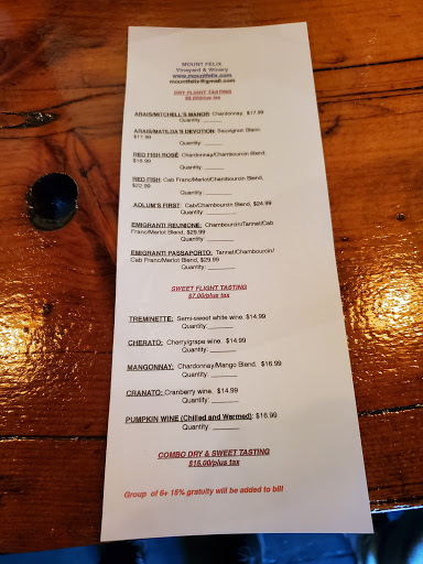 Winery «Mount Felix Winery», reviews and photos, 2000 Level Rd, Havre De Grace, MD 21078, USA