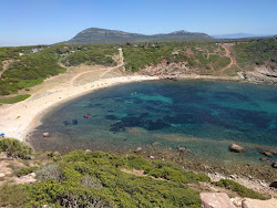 Spiaggia Torre del Porticciolo'in fotoğrafı geniş ile birlikte