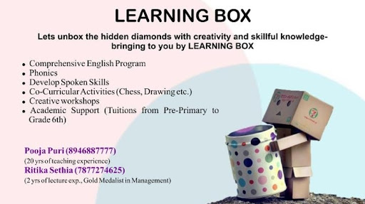 LEARNING BOX - Learning box enhance skilful knowledge and creativity