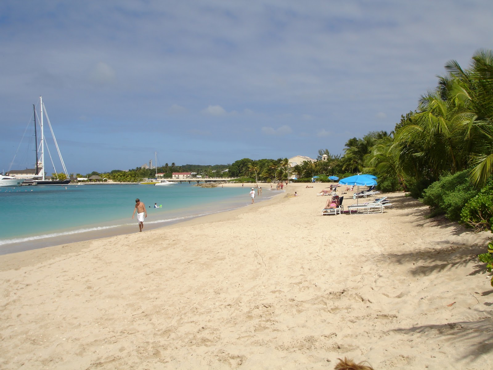 Fotografija Heywoods beach II z svetel fin pesek površino