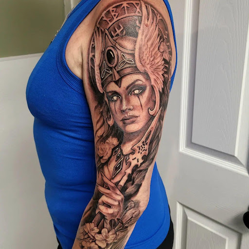 Explore childhood tattoo ideas, creative tattoo ideas in Worcester, available at Elegance Piercing & Tattoo Inc.