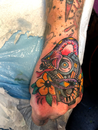 Explore logging tattoo ideas, creative tattoo ideas in San Angelo, available at Good Vibes Only Tattoo Studio