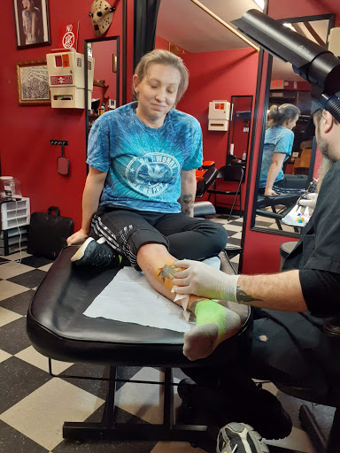 Explore buffy tattoo ideas, creative tattoo ideas in Washington, available at Angel & the Bad Man Tattoo