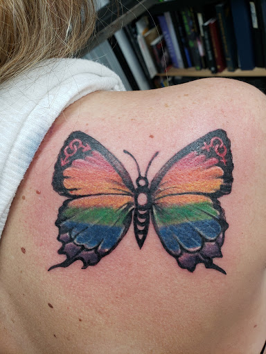 Explore super mario tattoo ideas, creative tattoo ideas in Louisville, available at Tattoo Charlies PRP