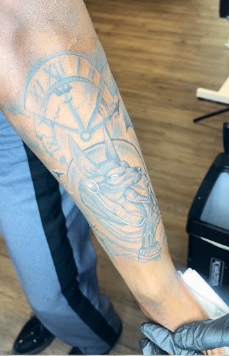 Explore devil tattoo ideas, creative tattoo ideas in Milledgeville, available at Black Barby Ink
