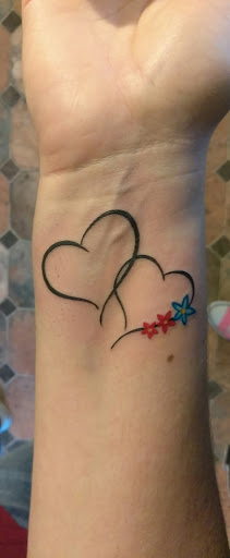 Explore carnage tattoo ideas, creative tattoo ideas in Hebron, available at Explosive Ink Tattoo