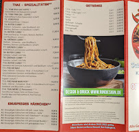 Restaurant chinois Hong China à Rastatt (le menu)