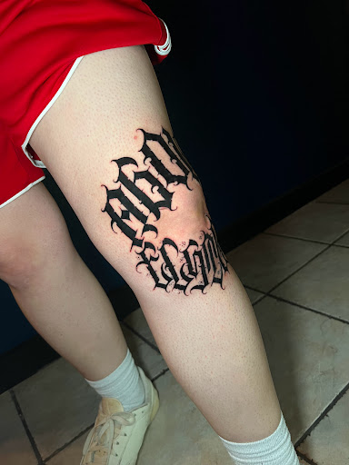 Explore amore tattoo ideas, creative tattoo ideas in San Antonio, available at Ink & Iron Tattoos & Piercings