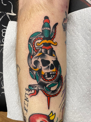 Explore sexiest tattoo ideas for men, creative tattoo ideas in Denton, available at Black Anchor Tattoo