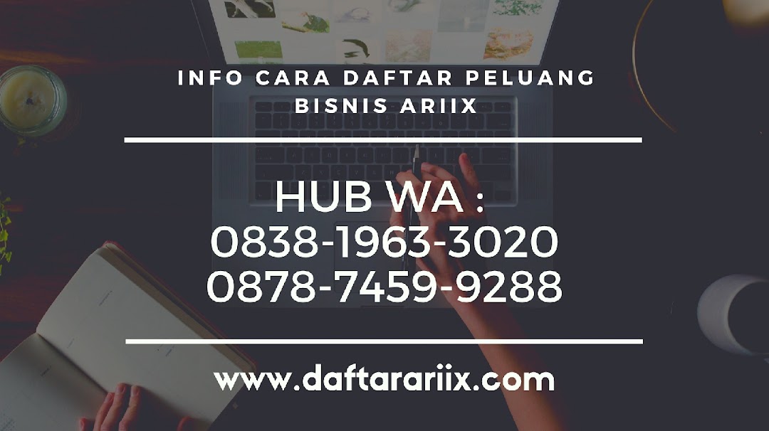 Info Cara daftar dan Join peluang bisnis Ariix Indonesia