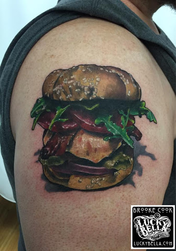 Explore heartagram tattoo ideas, creative tattoo ideas in Maumelle, available at Lucky Bella Tattoos