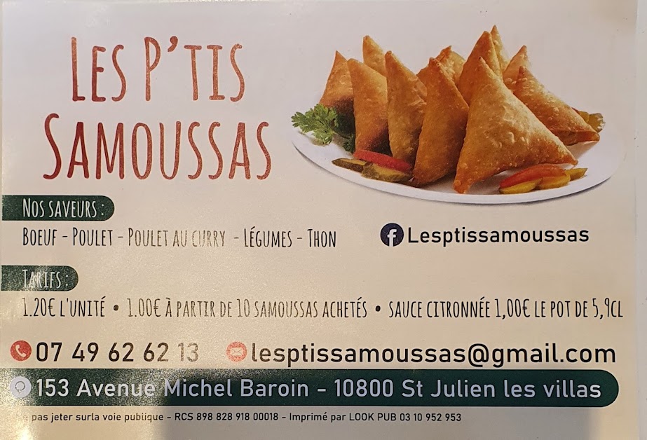 Les P’tis Samoussas à Saint-Julien-les-Villas