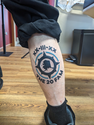 Explore 3 letter tattoo ideas, creative tattoo ideas in Anchorage, available at Anchorage Tattoo Studio