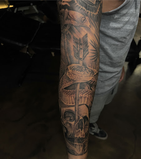 Explore japanese sleeve tattoo ideas, creative tattoo ideas in El Paso, available at Steady Ink Tattoo Studio