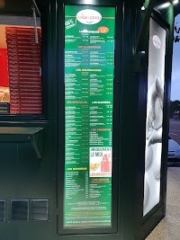 Menu / carte de Le Kiosque à Pizzas Le Creusot à Le Creusot