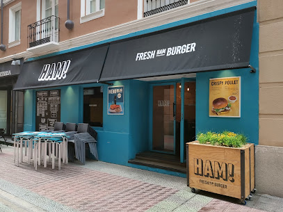 HAM! Fresh Burger Zaragoza - C. de Cádiz, 4, 50004 Zaragoza, Spain