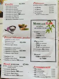 Sushi Et Asie à Peymeinade menu