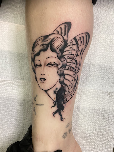 Explore sleeve tattoo ideas men, creative tattoo ideas in Glenside, available at Iron Will Tattoo Club