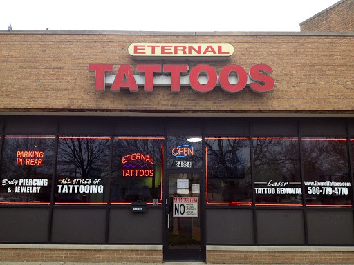 Tattoo Shop «Eternal Tattoos Inc», reviews and photos, 24834 Gratiot Ave, Eastpointe, MI 48021, USA