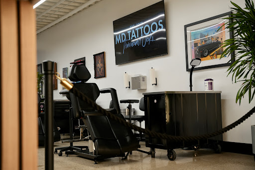 Explore to the moon and back tattoo ideas, creative tattoo ideas in Thousand Oaks, available at MD Tattoo Studio