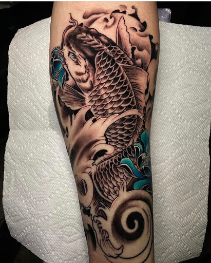 Explore pearl jam tattoo ideas, creative tattoo ideas in Fort Wayne, available at Grade A Tattoos and Body Piercing