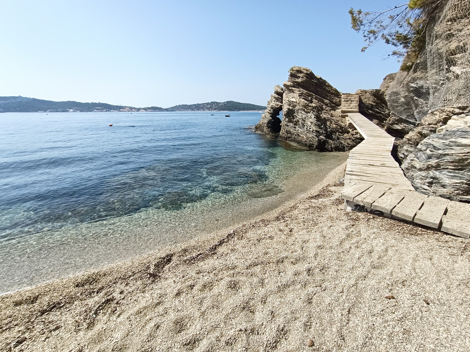 Foto von Plage de la Mitre und die siedlung