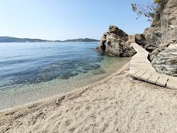 Foto von Plage de la Mitre und die siedlung
