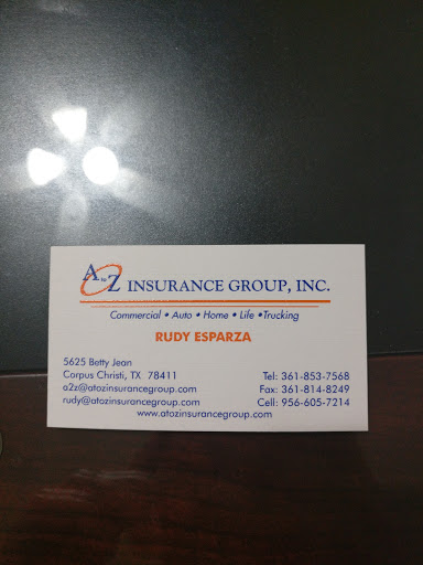 A to Z Insurance Group, 5625 Betty Jean Dr, Corpus Christi, TX 78411, Auto Insurance Agency