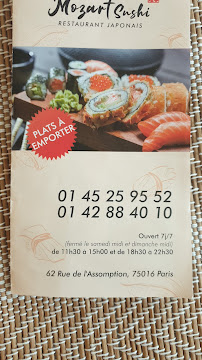 Sushi du Restaurant japonais MOZART SUSHI à Paris - n°7