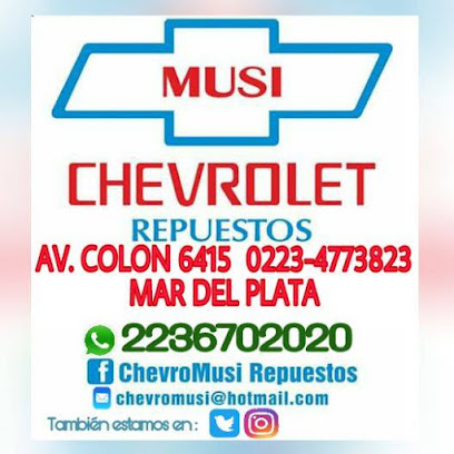 Repuestos Chevrolet Musi