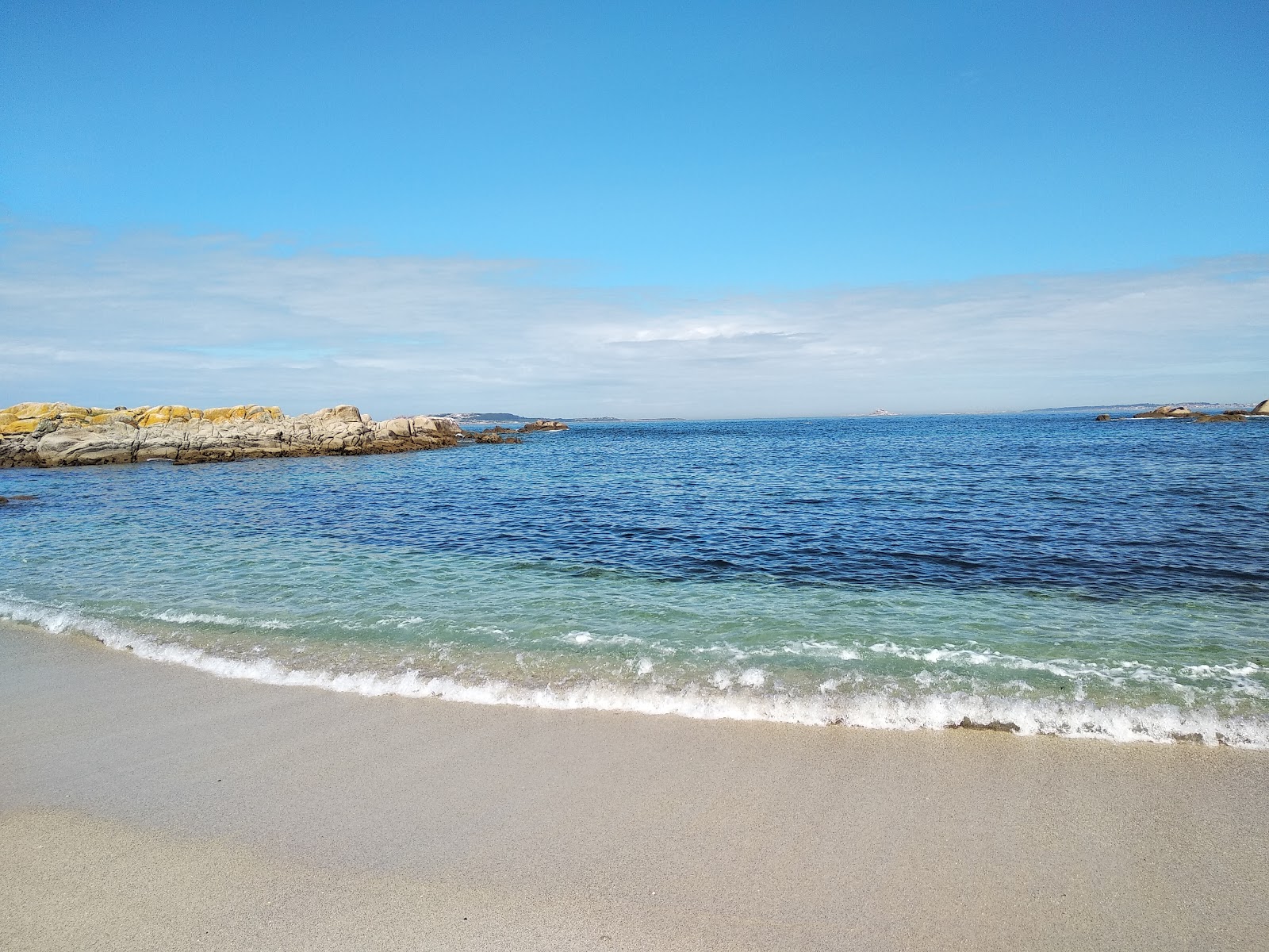 Foto av Praia de Borreiro med hög nivå av renlighet