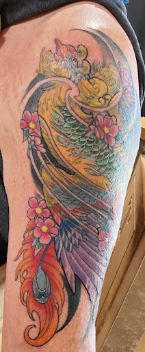 Explore girly skull tattoo ideas, creative tattoo ideas in Ridge, available at Masquerade Tattoo Shop