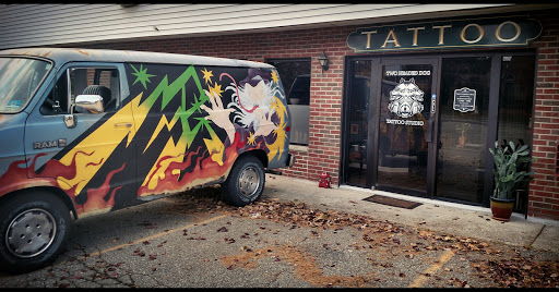 Tattoo Shop «Two Headed Dog Tattoo Studio», reviews and photos, 189 Changebridge Rd #3, Montville, NJ 07045, USA