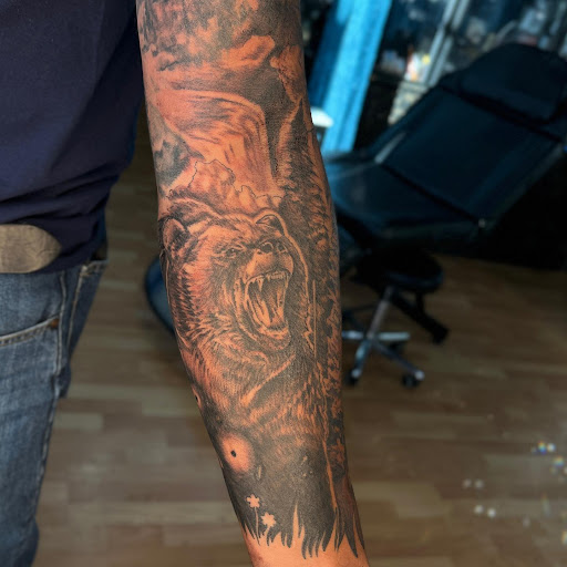 Explore polaroid tattoo ideas, creative tattoo ideas in Belgrade, available at The Loyal Sparrow Tattoo and Piercing