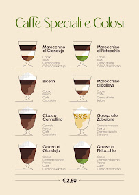 Menu du CrèmeCafé à Bra