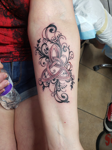 Explore power rangers tattoo ideas, creative tattoo ideas in Elko, available at Custom Tattoos and Body Piercing Studio