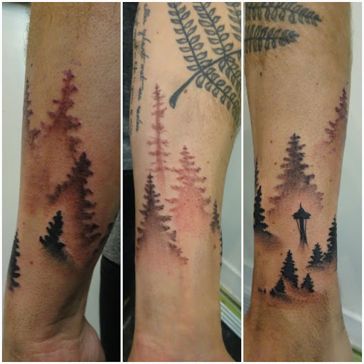 Explore love tattoo ideas, creative tattoo ideas in Seattle, available at Seattle Ink & Oil